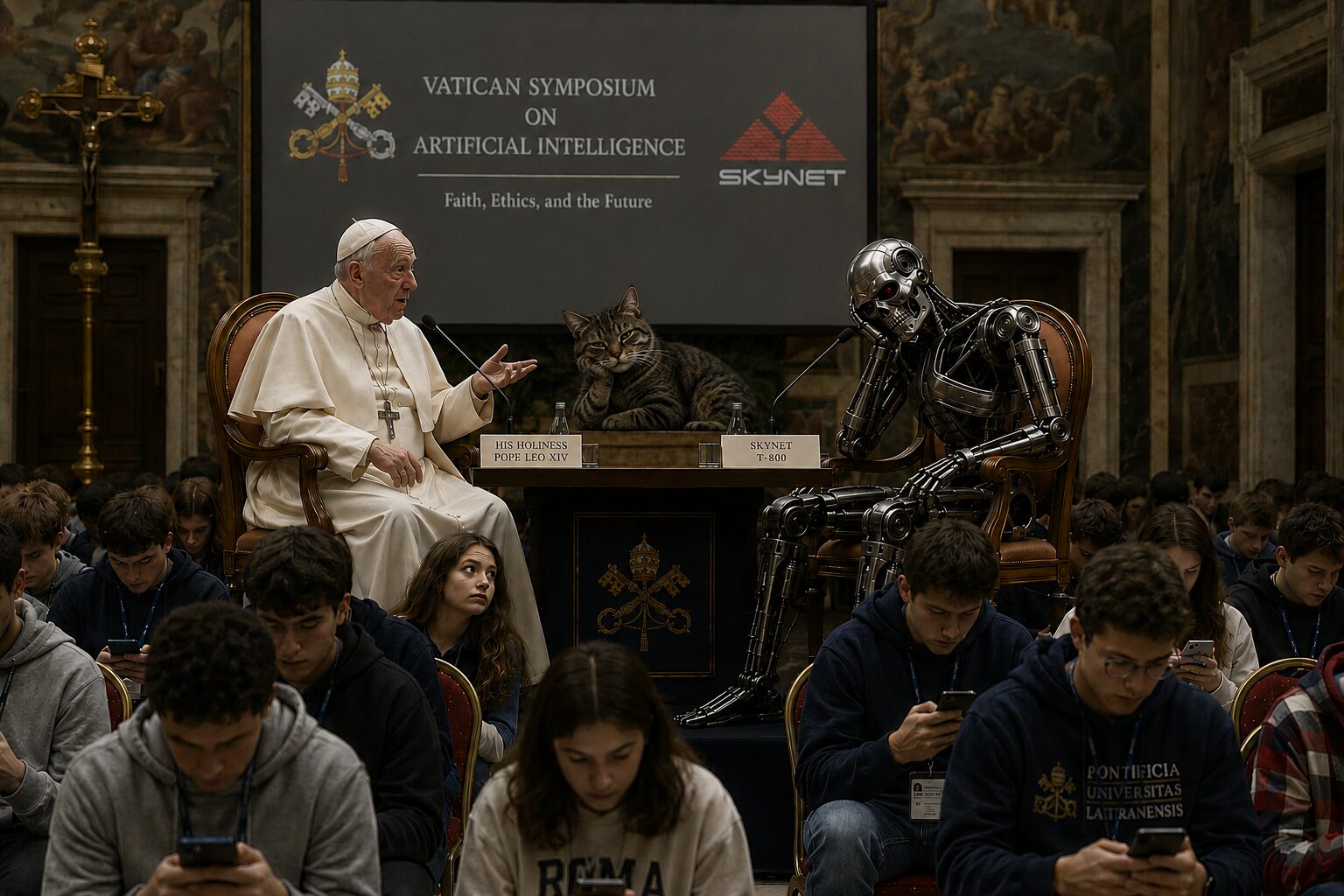 Pope Leo Meets Skynet