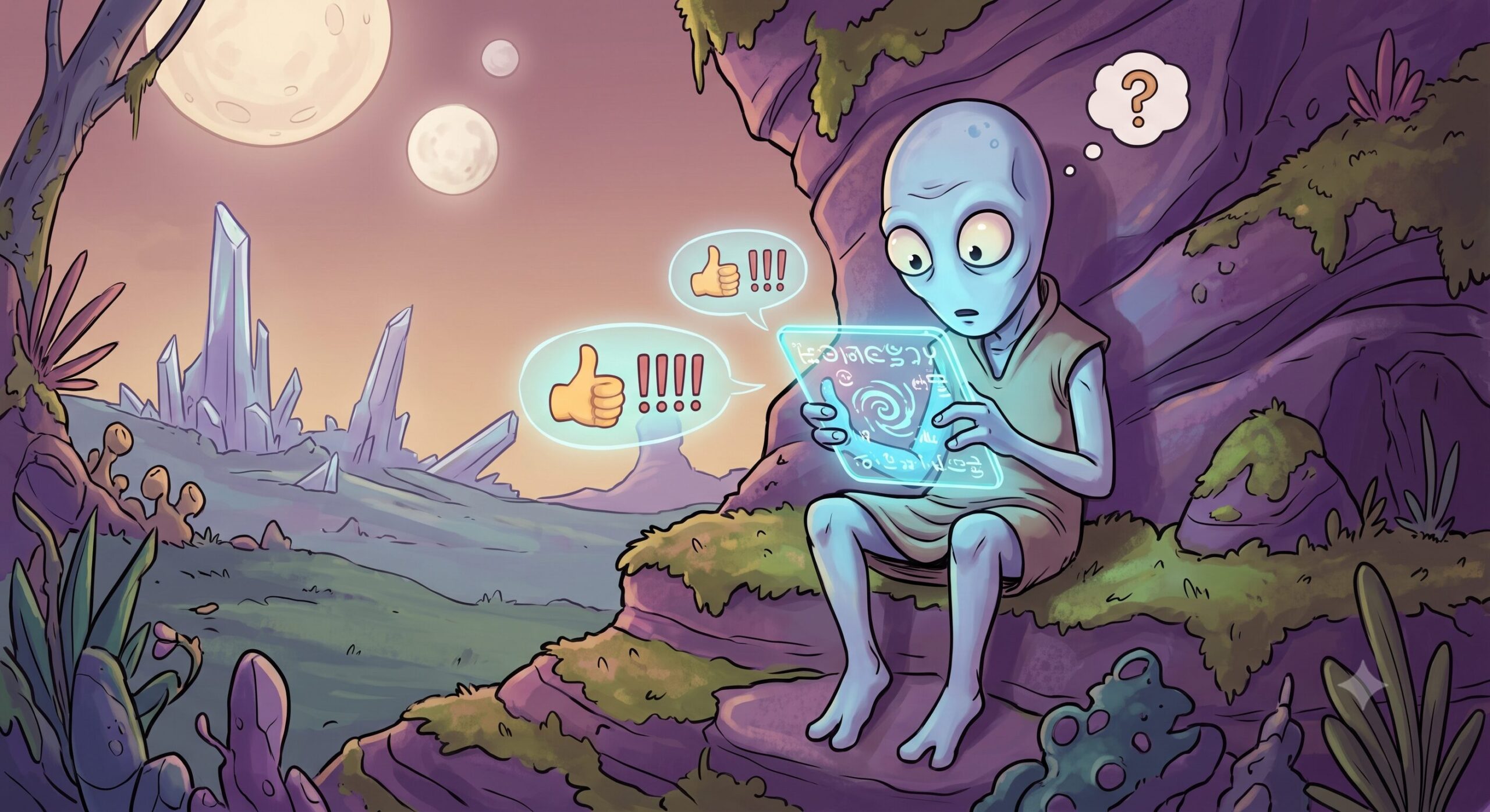 The Fermi Paradox of Screen Time