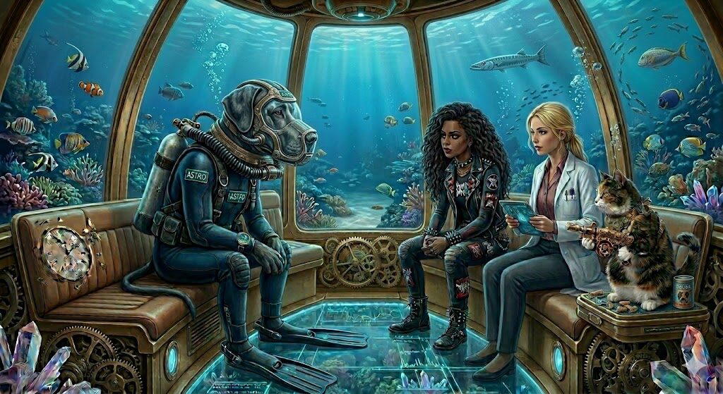 I Am One of the Fish in the BAIckground